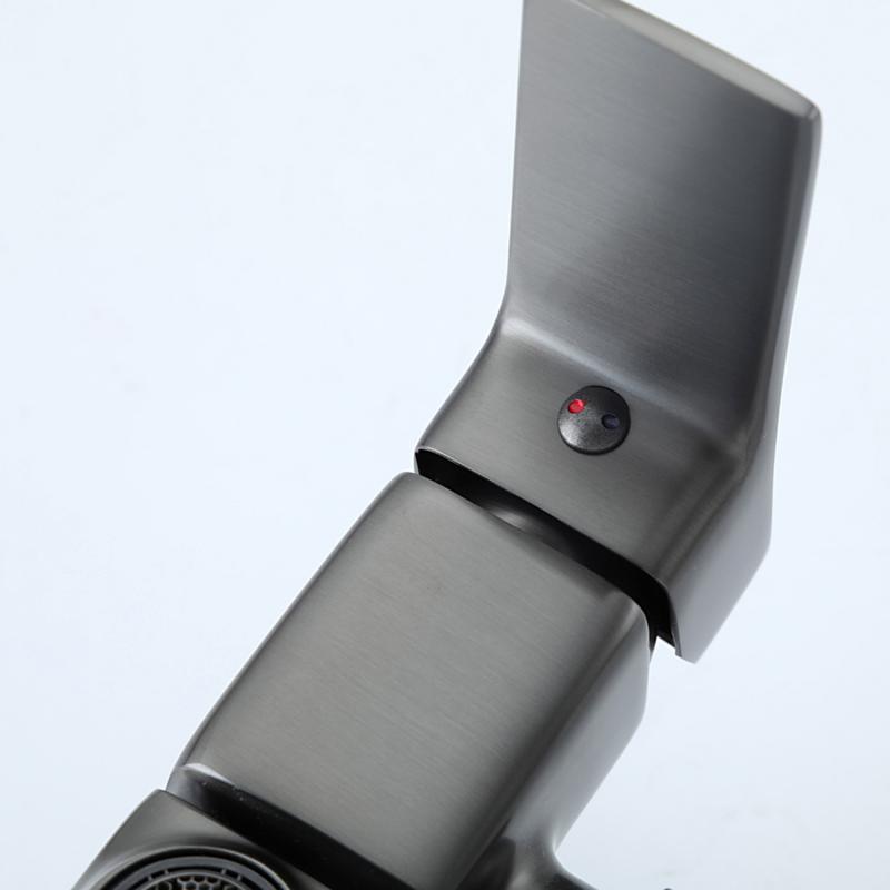 Душевая система Frap H84-9 F2484-9 оружейная сталь