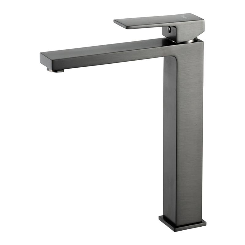 Высокий смеситель для раковины Frap H91-9 F1091-9 оружейная сталь