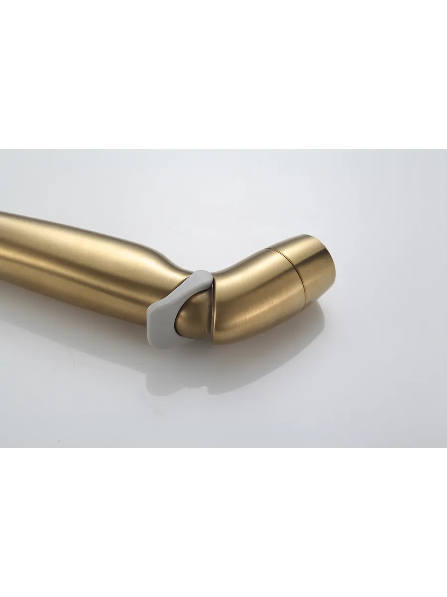 Гигиеническая лейка Gappo G37-3 золотой сатин