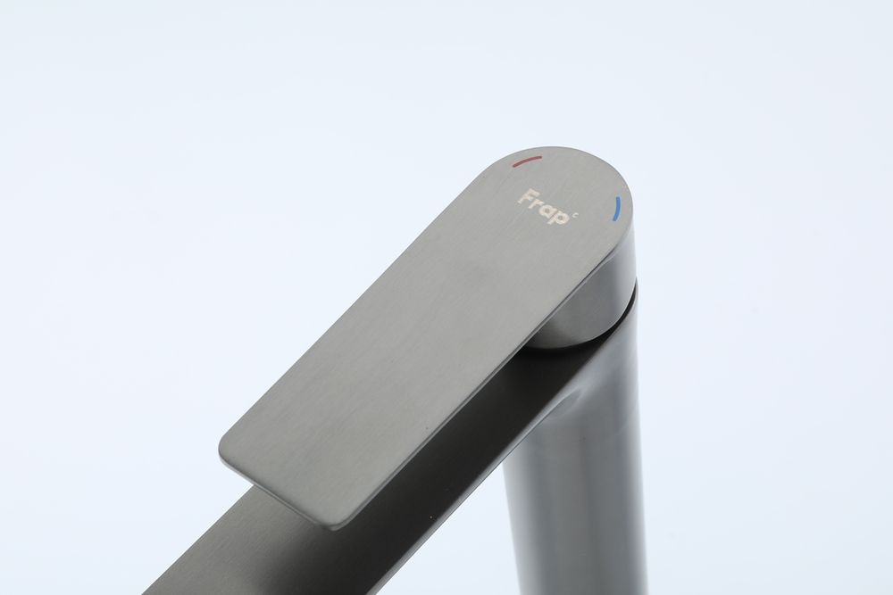 Высокий смеситель для раковины Frap H806-9 F10806-29 оружейная сталь