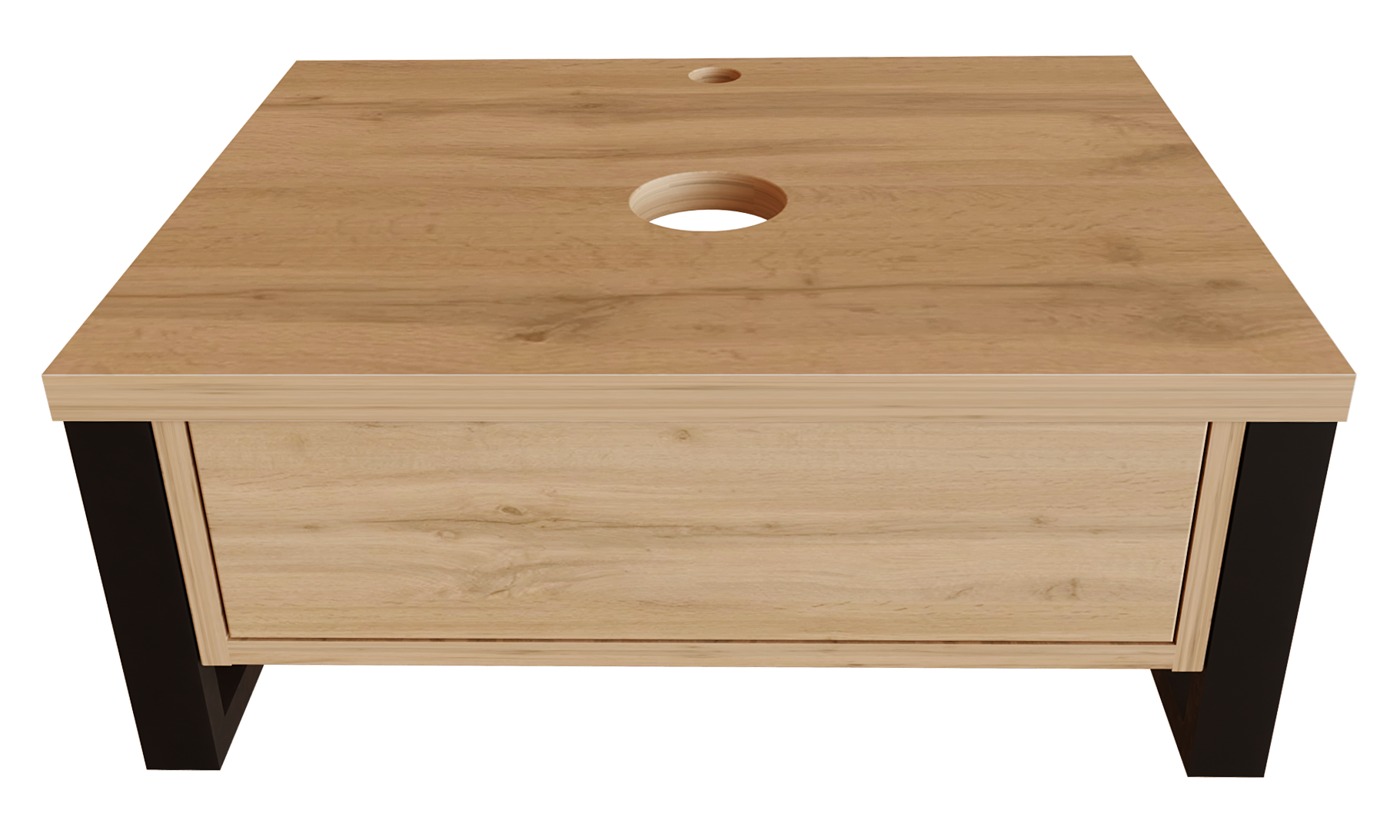 Тумба 1Marka Grunge Loft 60П 1в.я Дуб Вотан