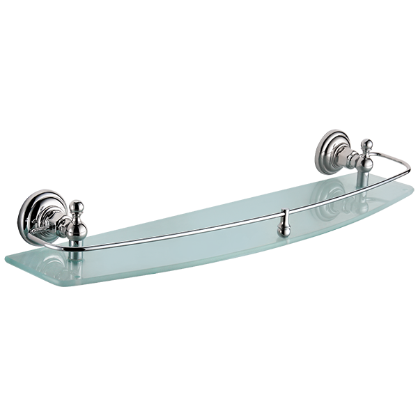 Полка для ванной 60 см с ограничителем Elghansa Praktic PRK-560