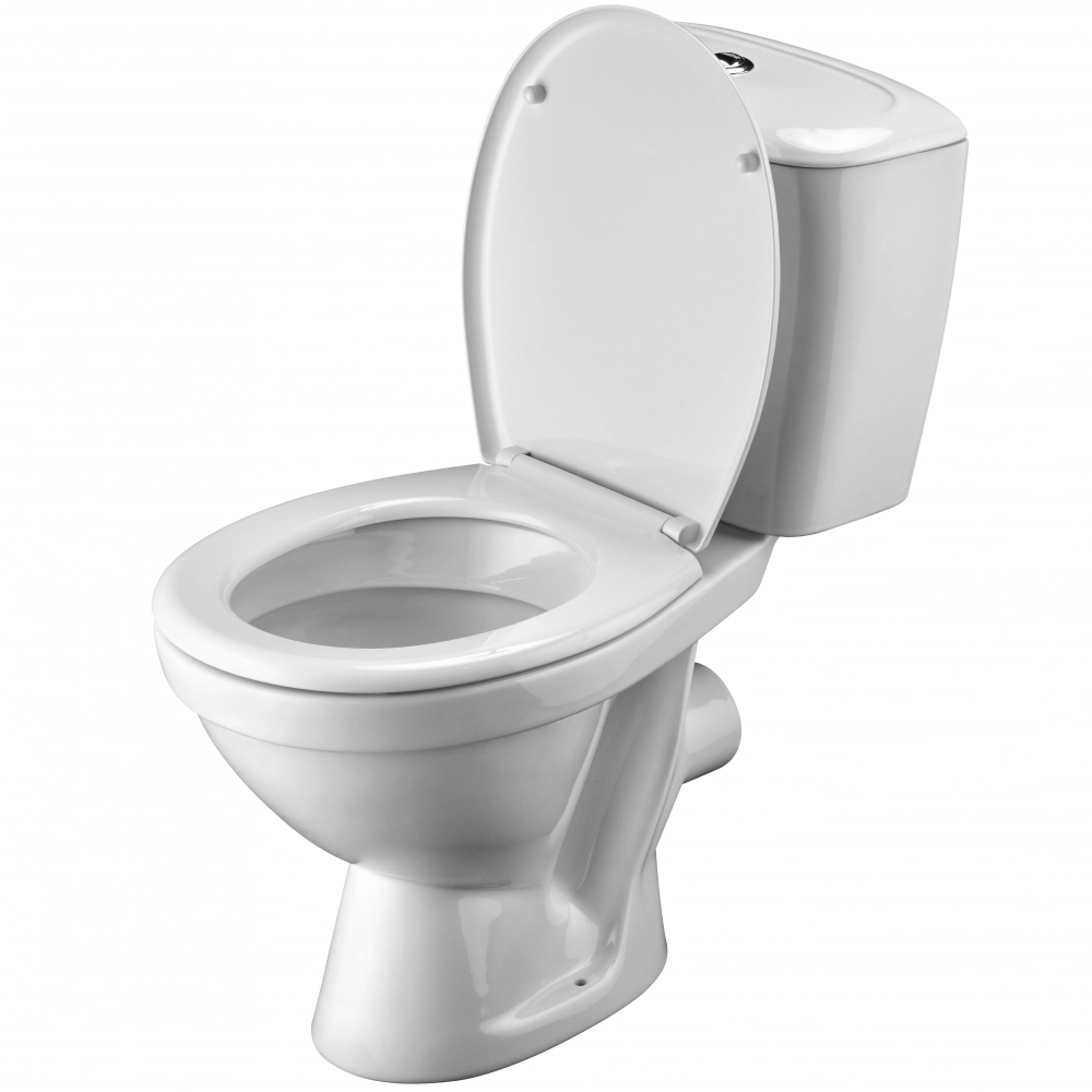 Унитаз-компакт Santek Паллада, горизонтальный выпуск, 2 режима, дюропласт