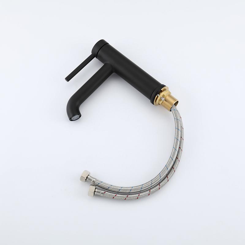 Смеситель для раковины Gappo G06-6 G1006-6 черный