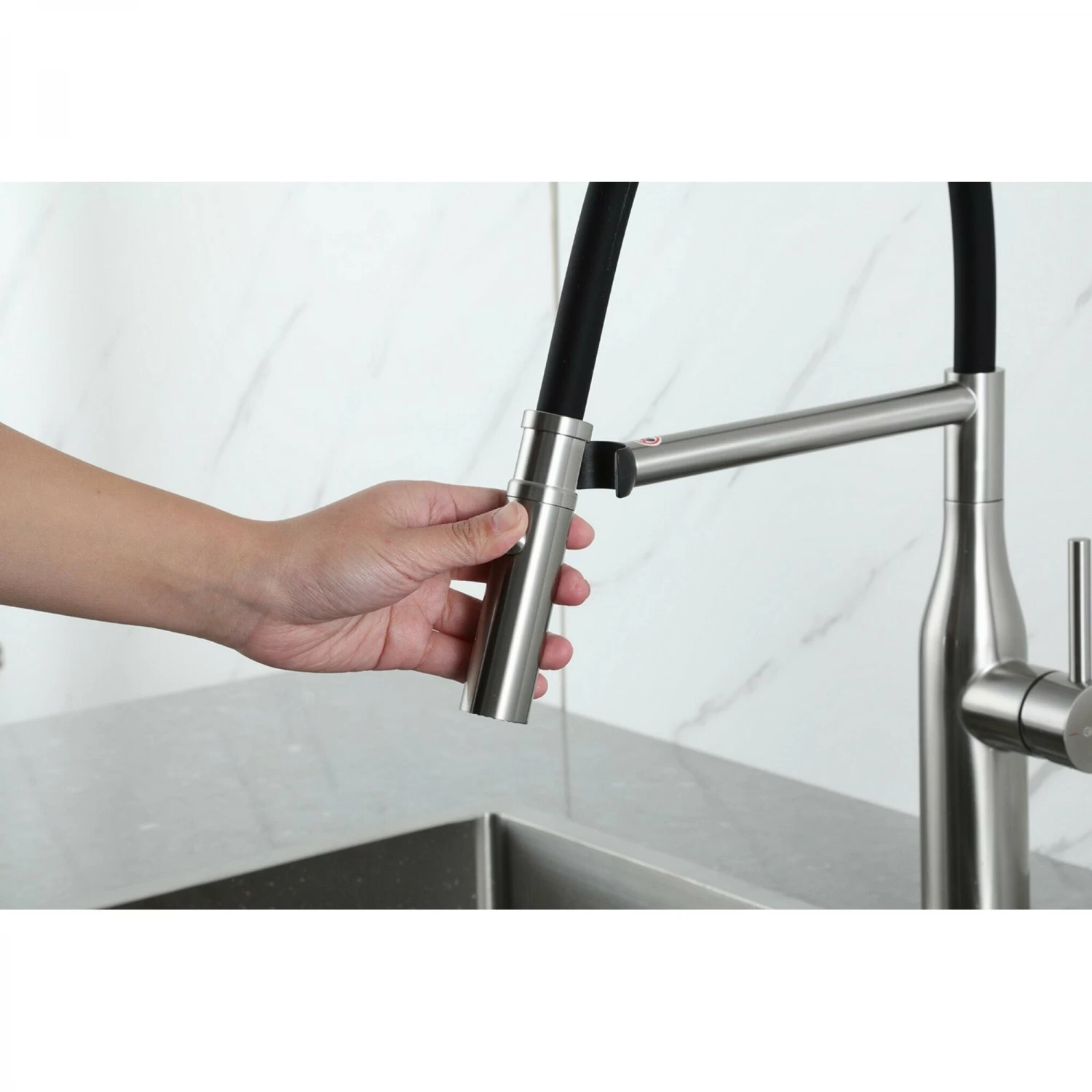 Смеситель для кухни Gappo G4098-25 сатин