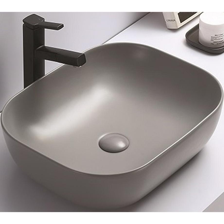 Накладная раковина CeramaLux 50 78104MH-5 светло-серая