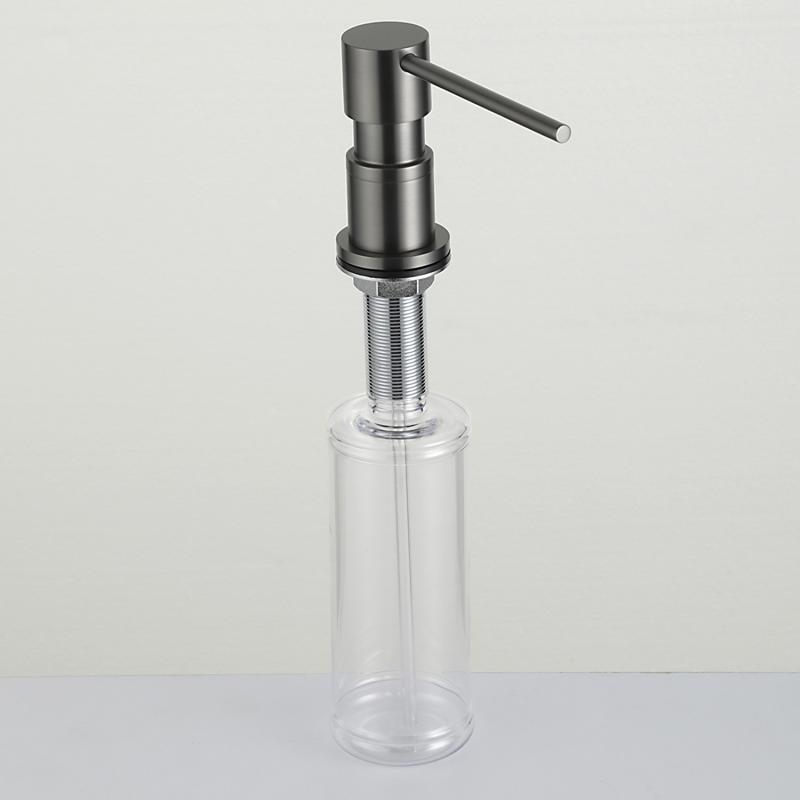 Дозатор жидкого мыла Gappo G402-9 оружейная сталь
