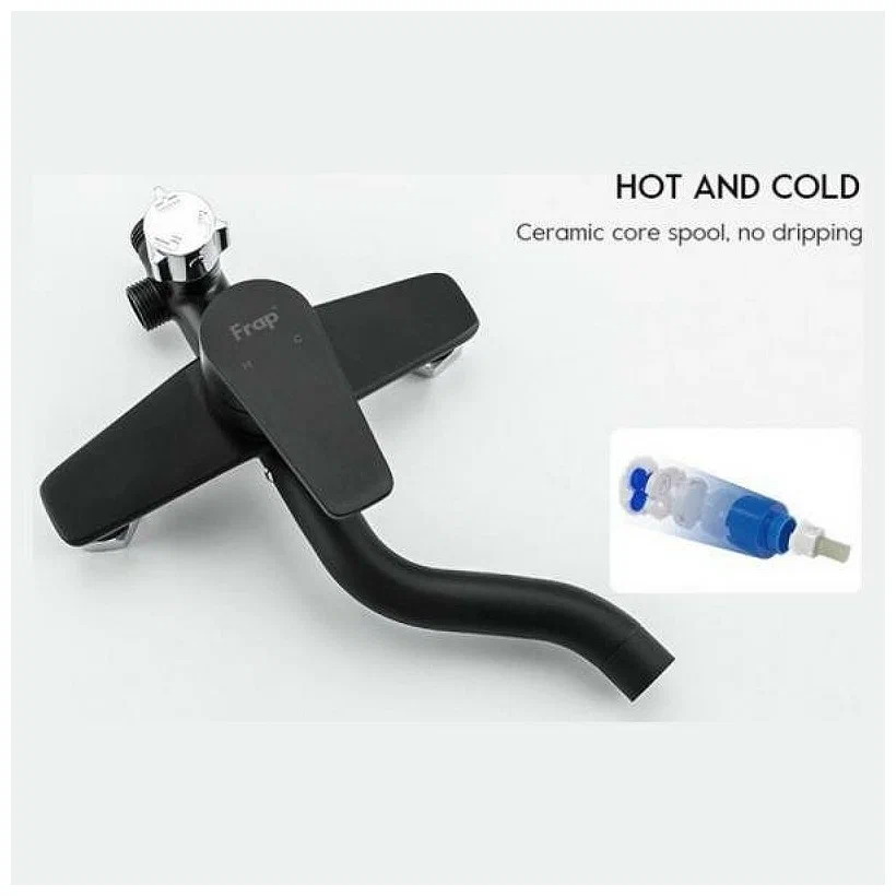 Душевая система Frap F2429 черный