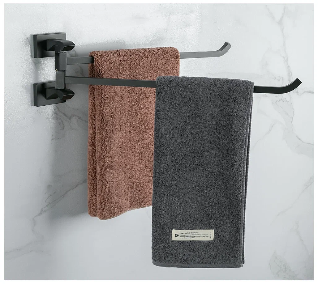 Полотенцедержатель поворотный Gappo G07-6 G0712-6 черный