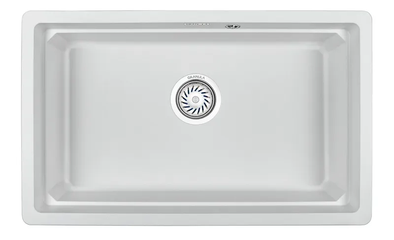 Кухонная мойка Granula KS-7303U Арктик (белый)