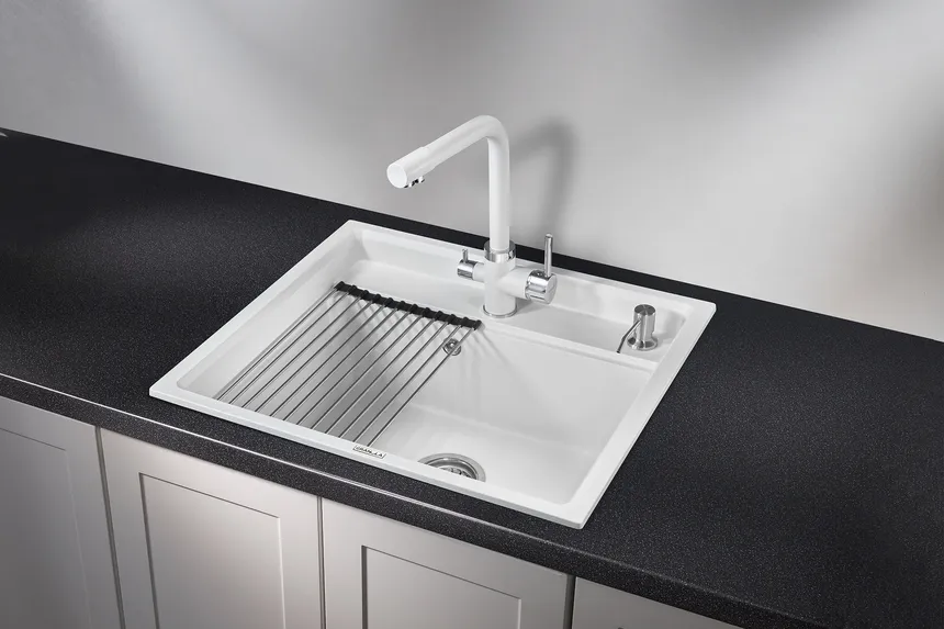 Кухонная мойка Granula KS-6003 Арктик (белый)