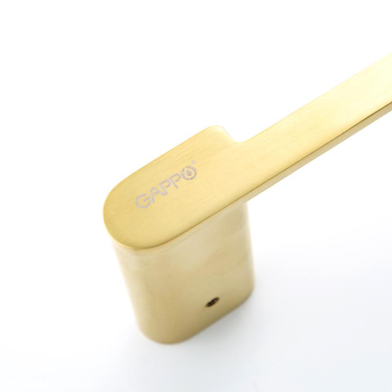 Держатель туалетной бумаги Gappo G309-3 G30903-23 золотой сатин
