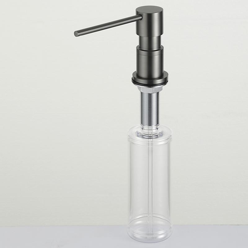 Дозатор жидкого мыла Gappo G402-9 оружейная сталь