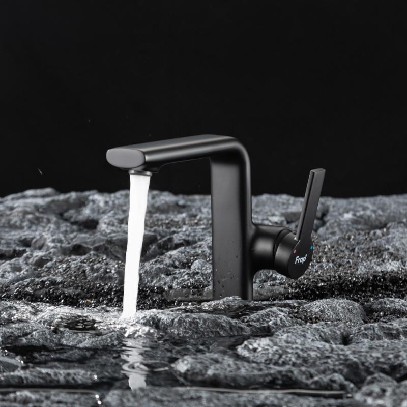 Смеситель для раковины Frap H88-6 F1088-6 черный