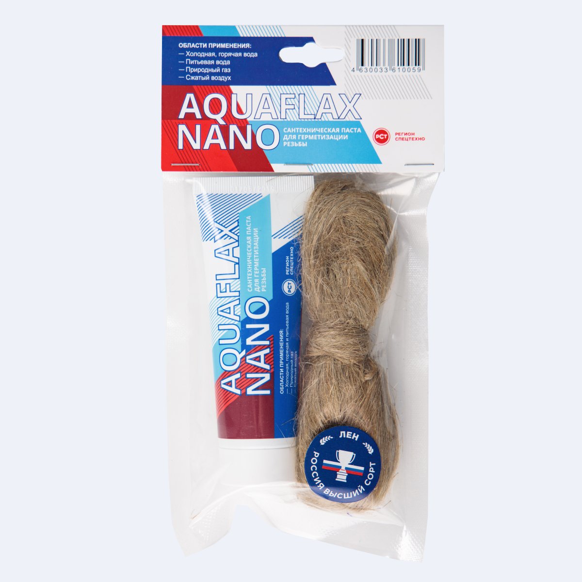 Набор паста 80 г + лён Aquaflax Nano 20 г