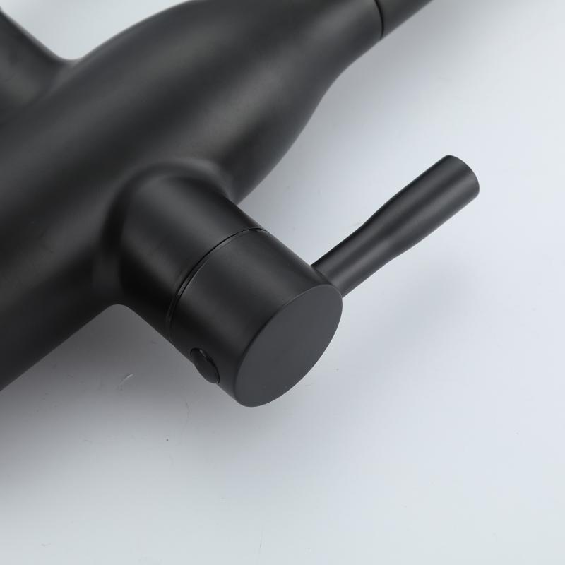 Смеситель для кухни с фильтром Frap H97 F4397-6 черный