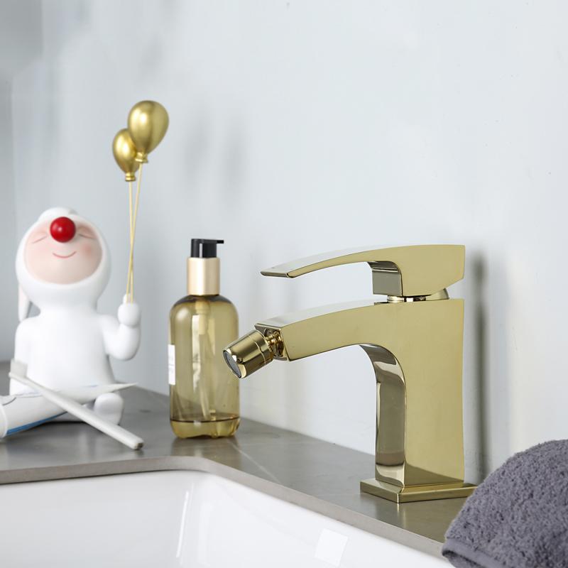 Смеситель для биде Gappo G07-3 G5007-3 золото