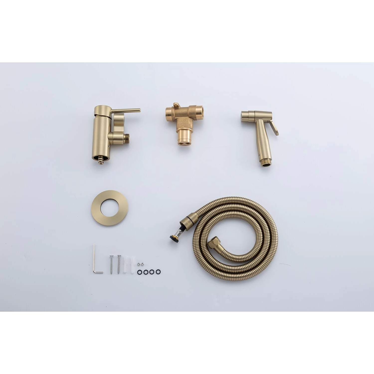 Гигиенический душ встраиваемый Gappo G06-3 G7206-3 золотой сатин