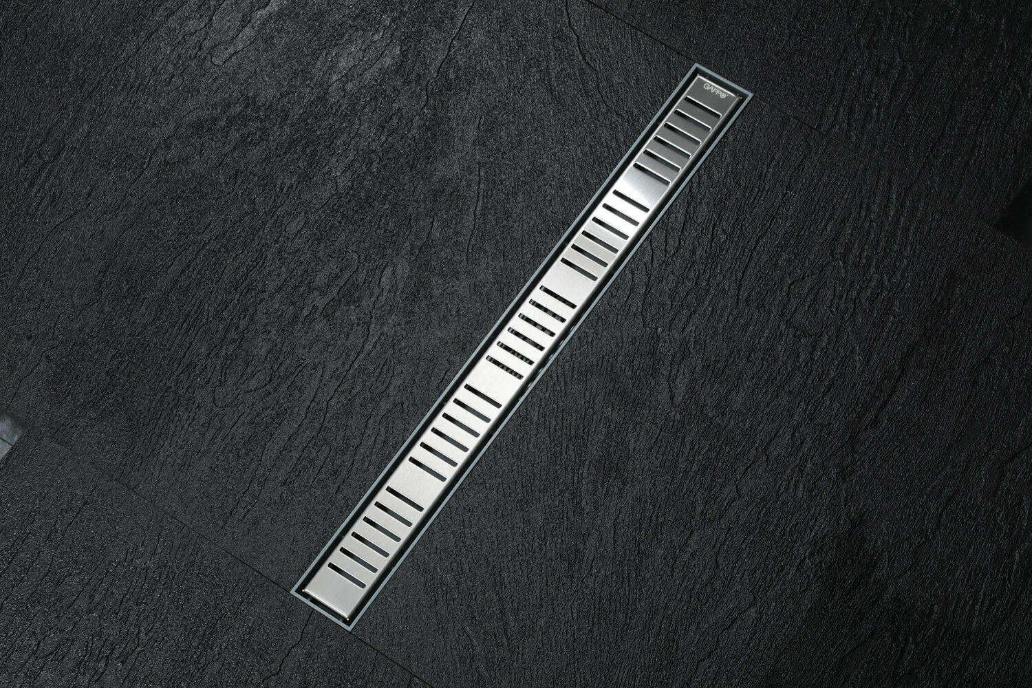 Душевой трап 50 см с комбинированным затвором Gappo G85007-5 сталь