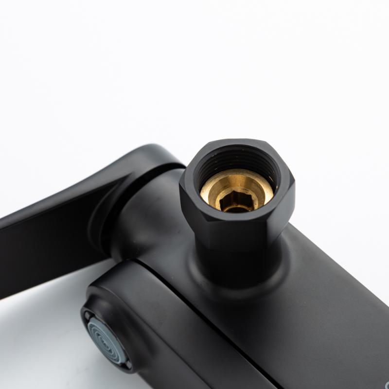 Смеситель для ванны Gappo G10-6 G3210-6 черный