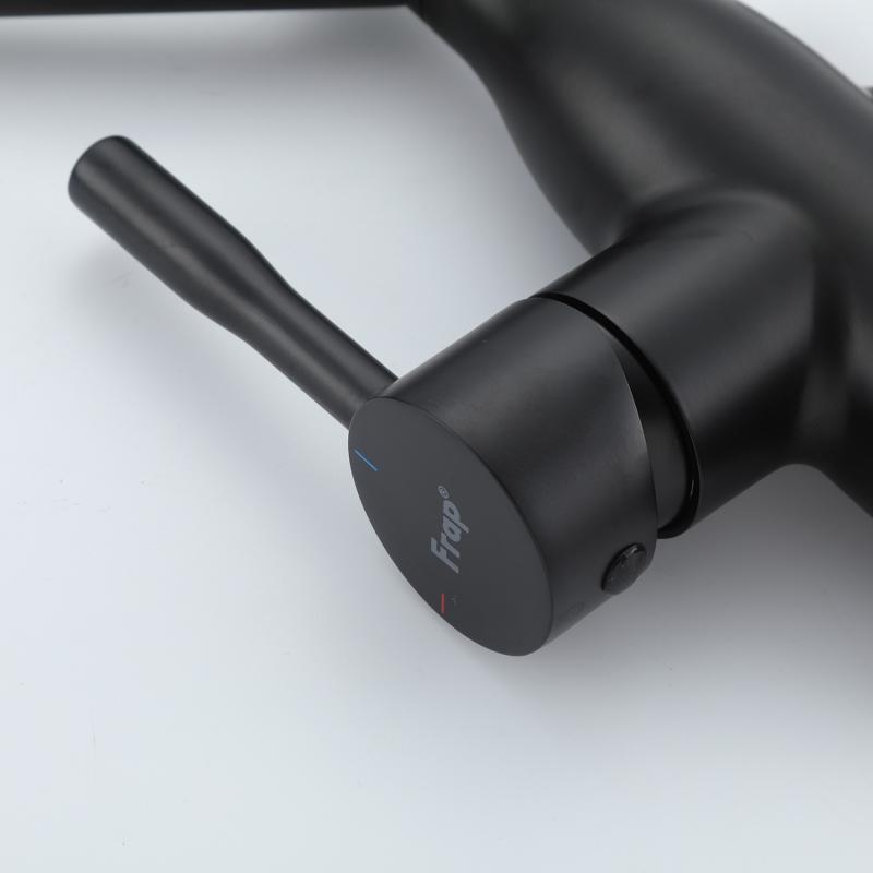 Смеситель для кухни с фильтром Frap H97 F4397-6 черный