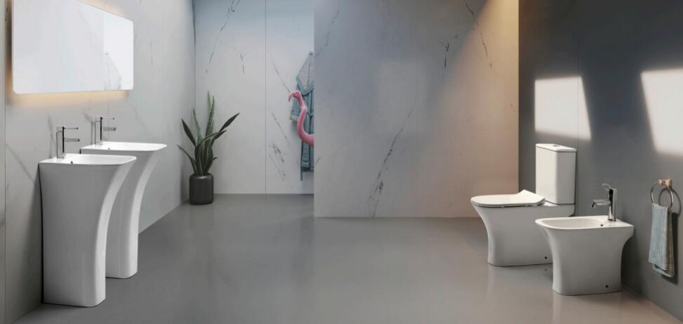 Унитаз-компакт напольный CeramaLux 1215A