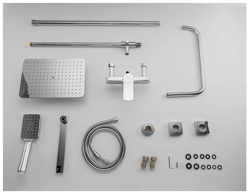 Душевая стойка со смесителям Frap H61 F2461 хром