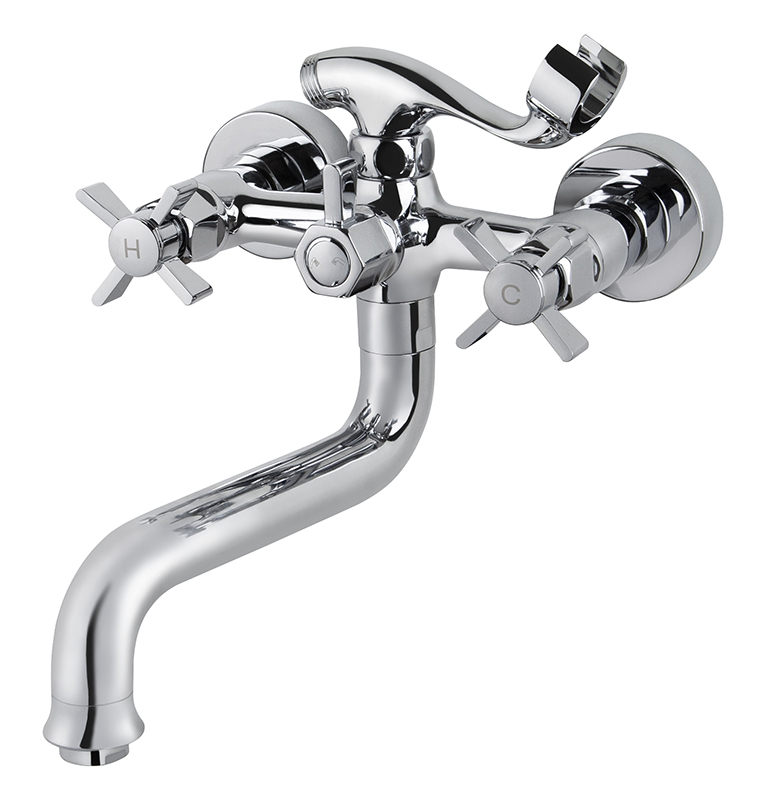 Смеситель для ванны Kaiser Cross 41022