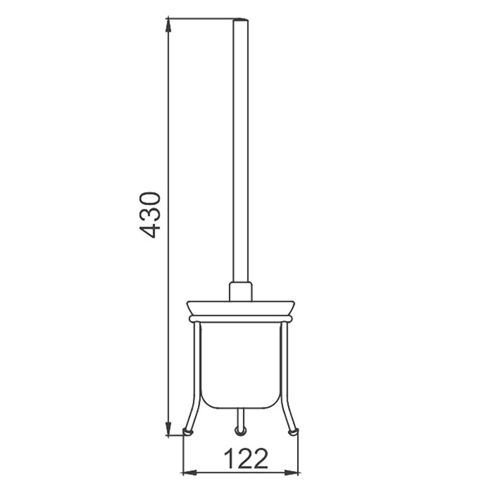 Ершик напольный Frap F905