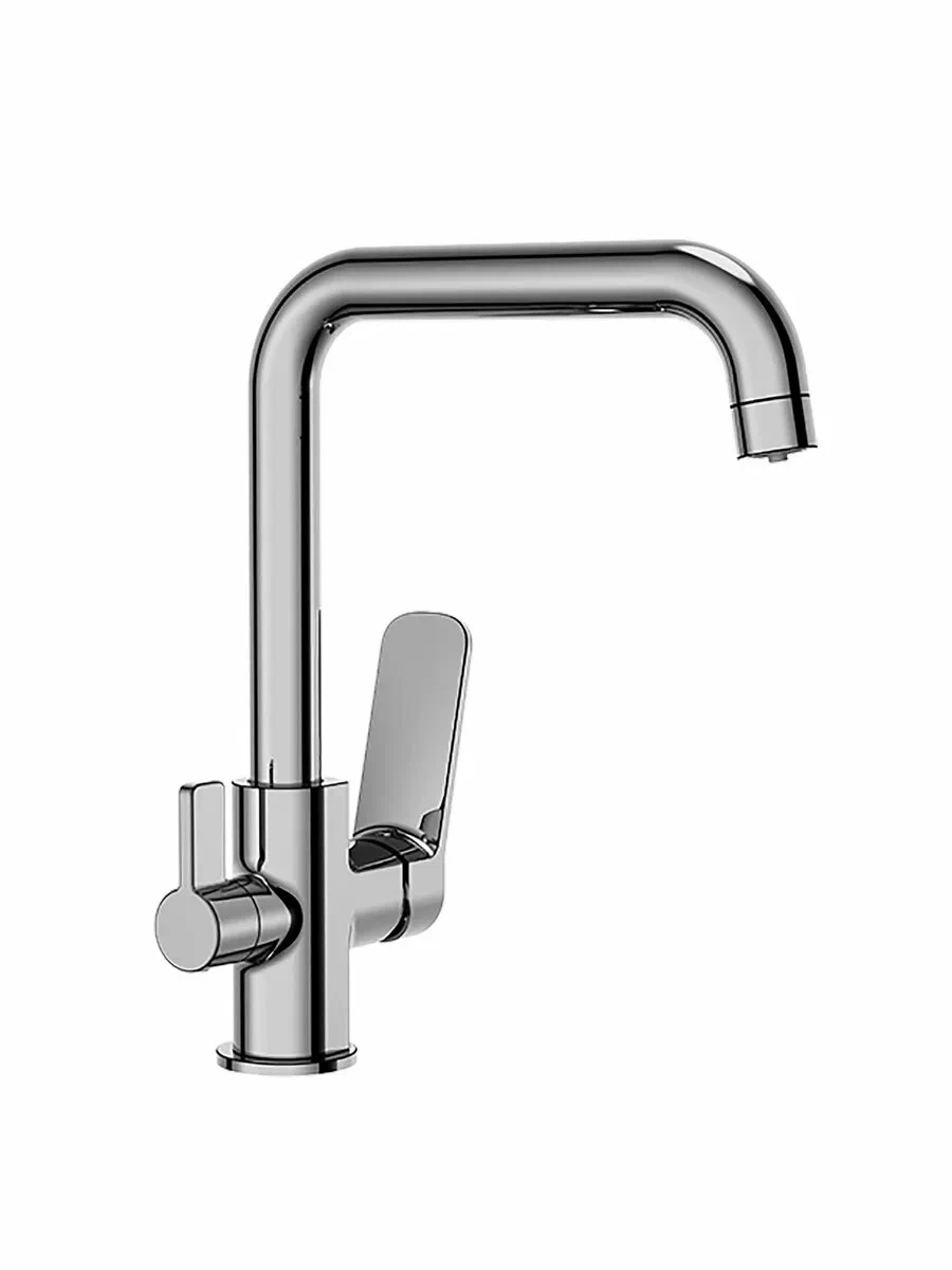 Смеситель для кухни с подключением фильтра Frap H61 F4361 хром