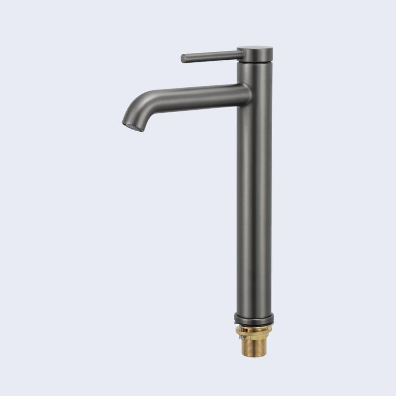 Высокий смеситель для раковины Gappo G06-9 G1006-29 оружейная сталь