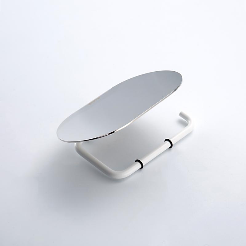 Держатель туалетной бумаги Gappo G309-8 G30903-8 белый-хром