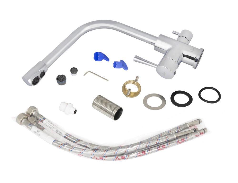 Смеситель для кухни с встроенным краном под питьевую воду Kaiser Merkur 26044