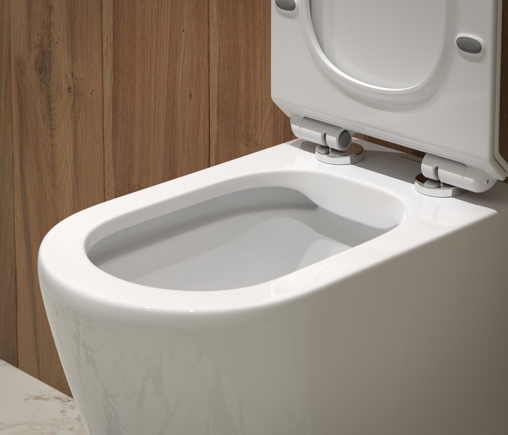 Унитаз подвесной безободковый EvaGold SM9315