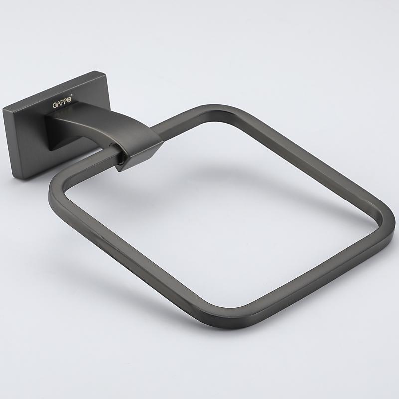 Полотенцедержатель 1-й Gappo G07-9 G0704-9 оружейная сталь