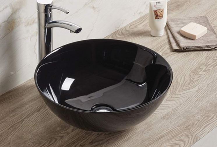 Накладная раковина CeramaLux 41,5 NC 104B Черная