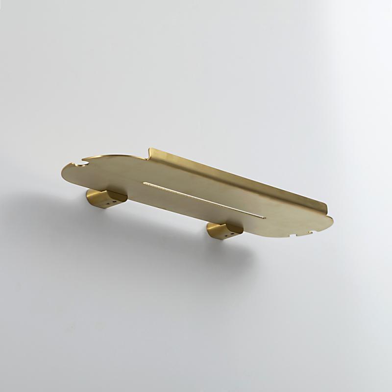 Полка для ванны Gappo G309-3 G30907-3 золотой сатин