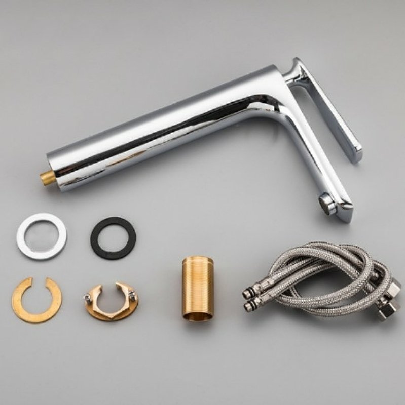 Высокий смеситель для раковины Frap F1052-55 хром