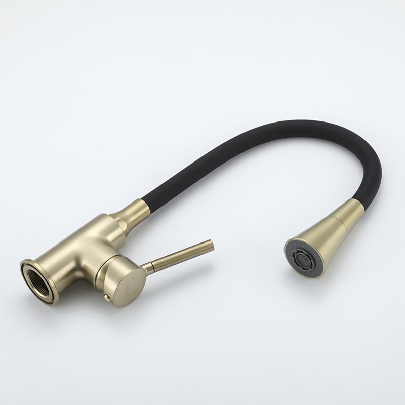 Смеситель для кухни Frap H44 F4044-3 золотой сатин