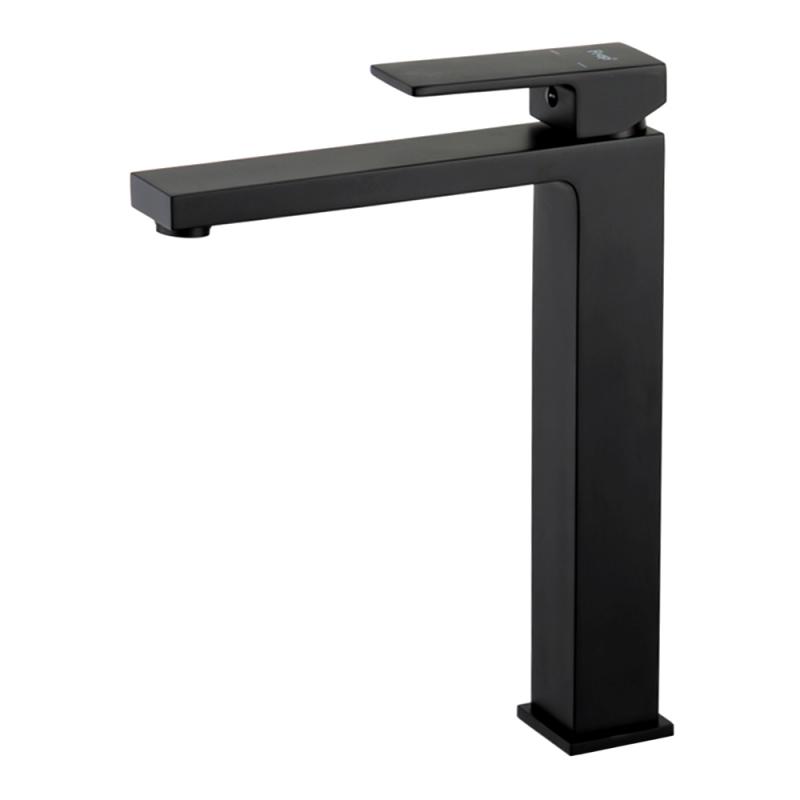 Высокий смеситель для раковины Frap H91-6 F1091-6 черный