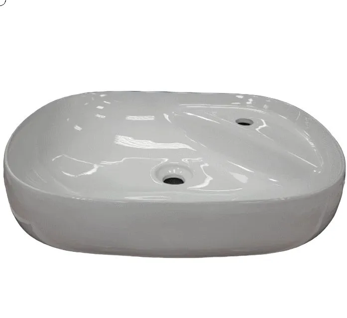 Накладная раковина CeramaLux 60 N 72442 белая