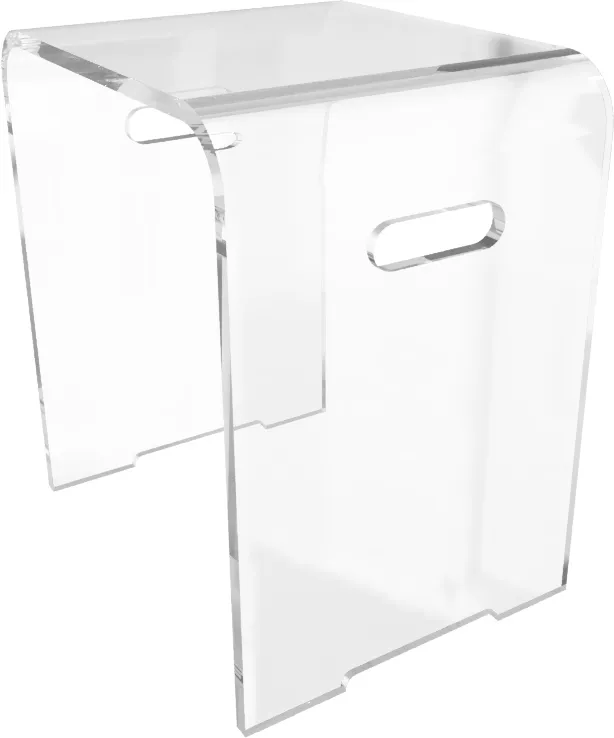 Стульчик для ванны Marka One Nuvo прозрачный