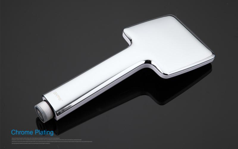 Душевая лейка Gappo G27 белый-хром