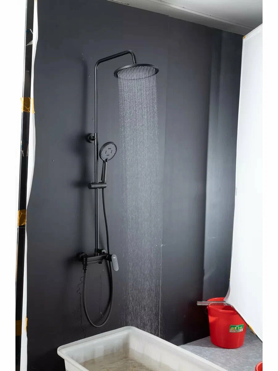 Душевая система Frap H85-6 F2485-6 черный