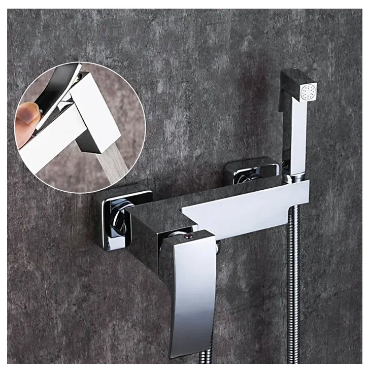 Смеситель с гигиеническим душем Gappo G07 G2007