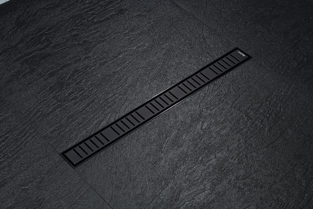 Душевой трап 50 см с комбинированным затвором Gappo G85007-56 черный