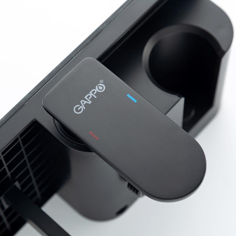 Гигиенический душ встраиваемый Gappo G7295-16 черный