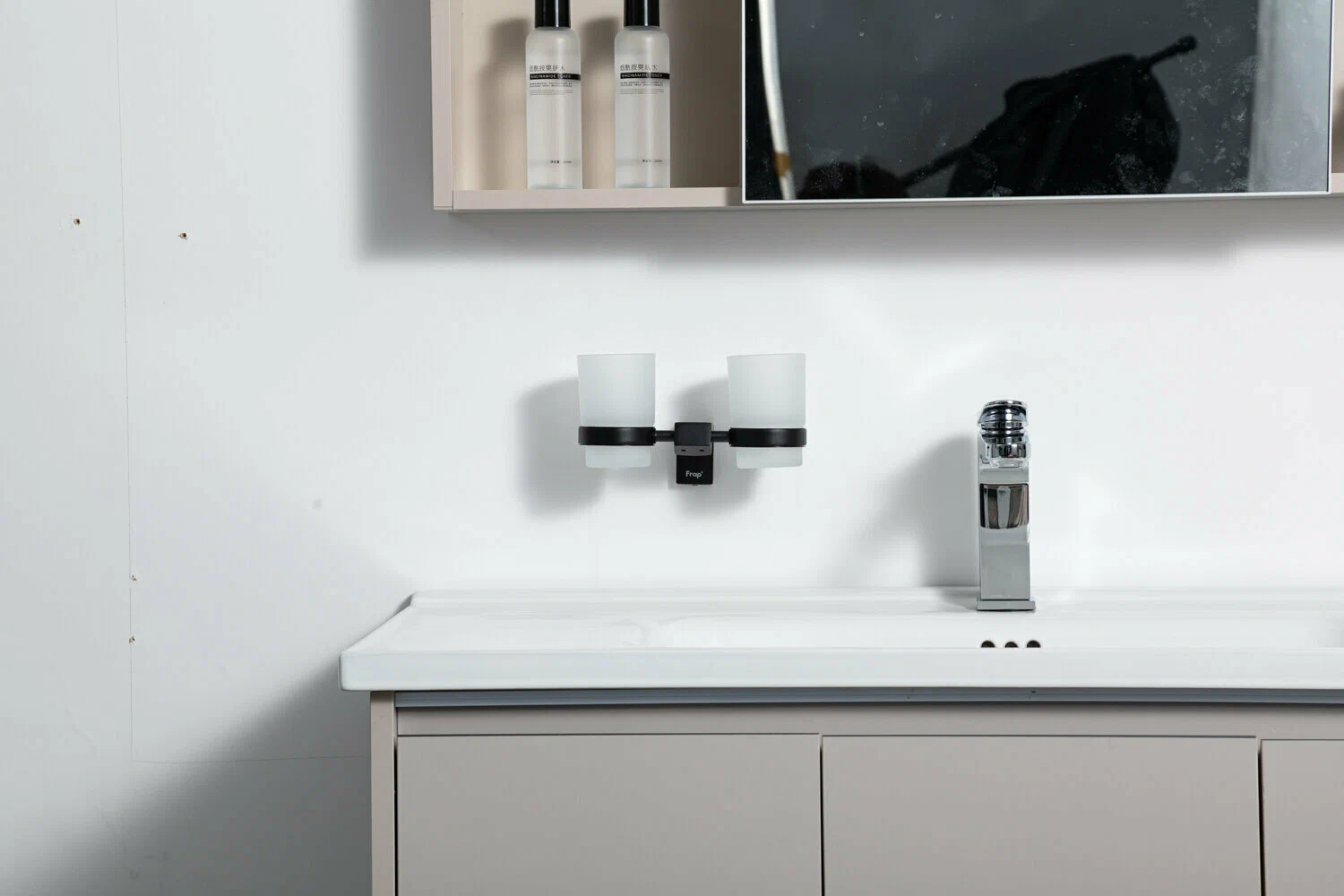 Стаканы для ванной Frap F306-6 F30608-6 черный