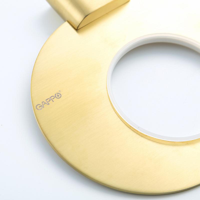 Мыльница Gappo G309-3 G30902-3 золотой сатин