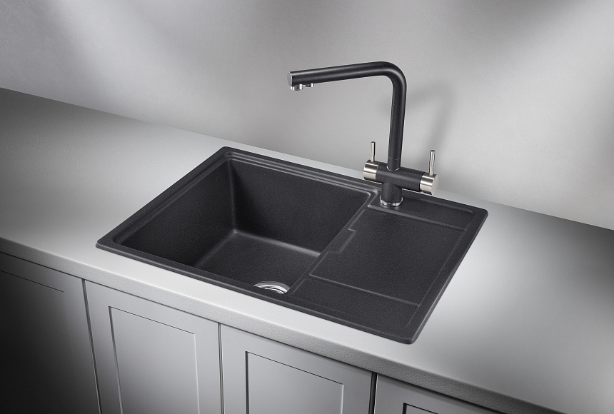 Кухонная мойка Granula GR-6503 Черный